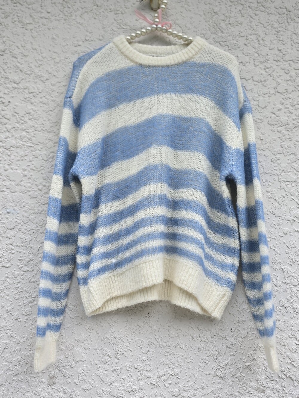 Pistola Moa Striped Bubble Sweater in Blue & Gradient Stripe S - Picture 4 of 8